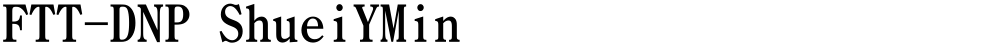 FTT-DNP ShueiYMin