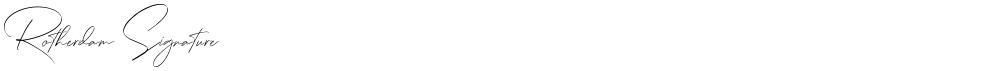 Rotherdam Signature