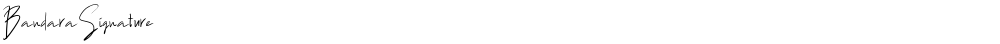 BandaraSignature