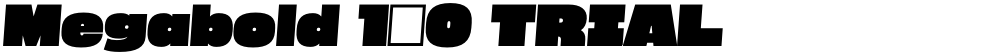 Megabold 1.0 TRIAL