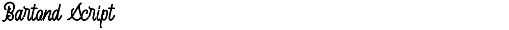 Bartond Script